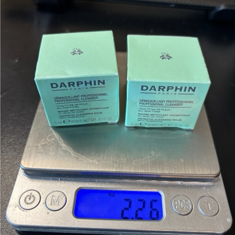 2 DARPHIN Aromatic Cleansing Balm ROSEWOOD .15 Oz Travel Size
